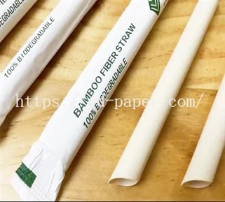 Соломини з бамбукового волокна